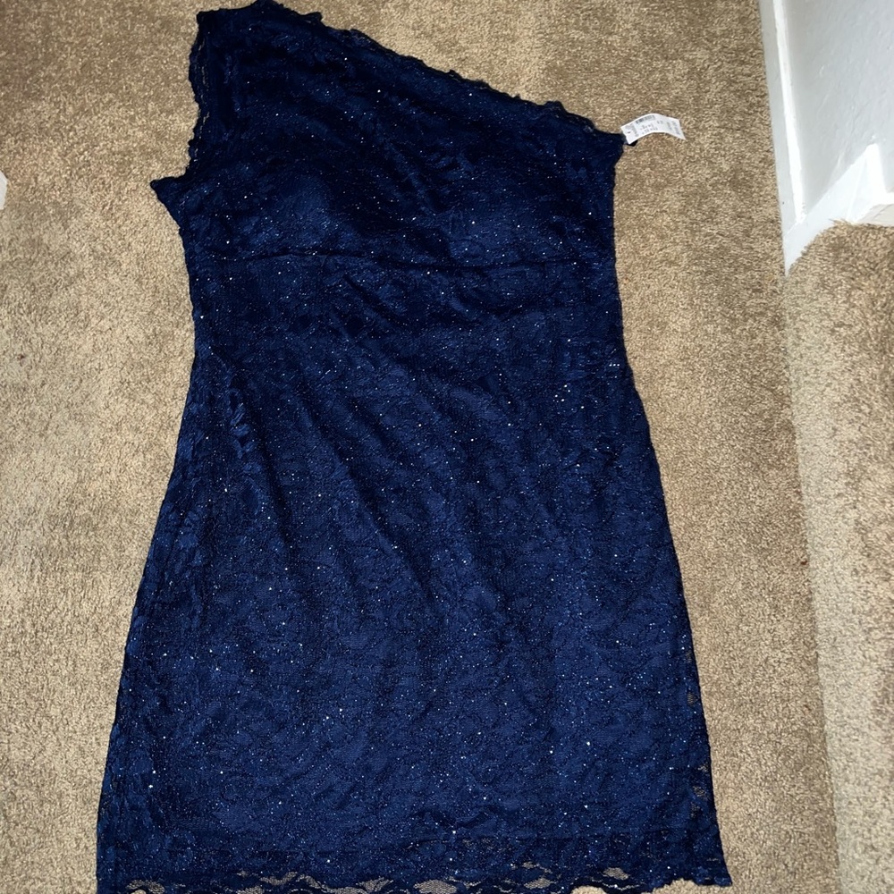 Dress Barn one shoulder dress